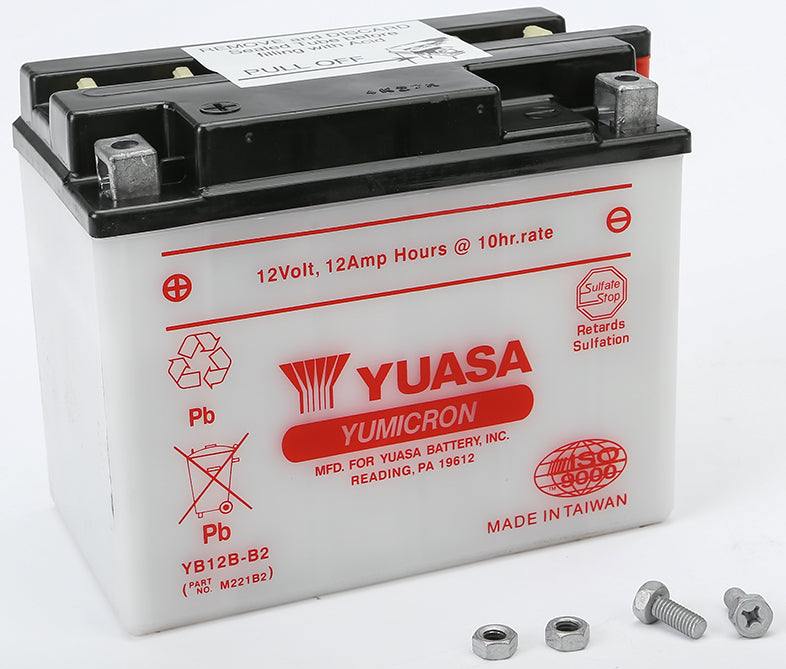 Yuasa Battery Yb12B-B2 Conventional