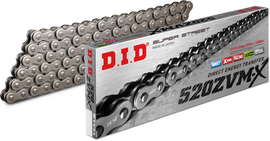 D.I.D Super Street 520Zvmx-100L X-Ring Zvmx Series Natural