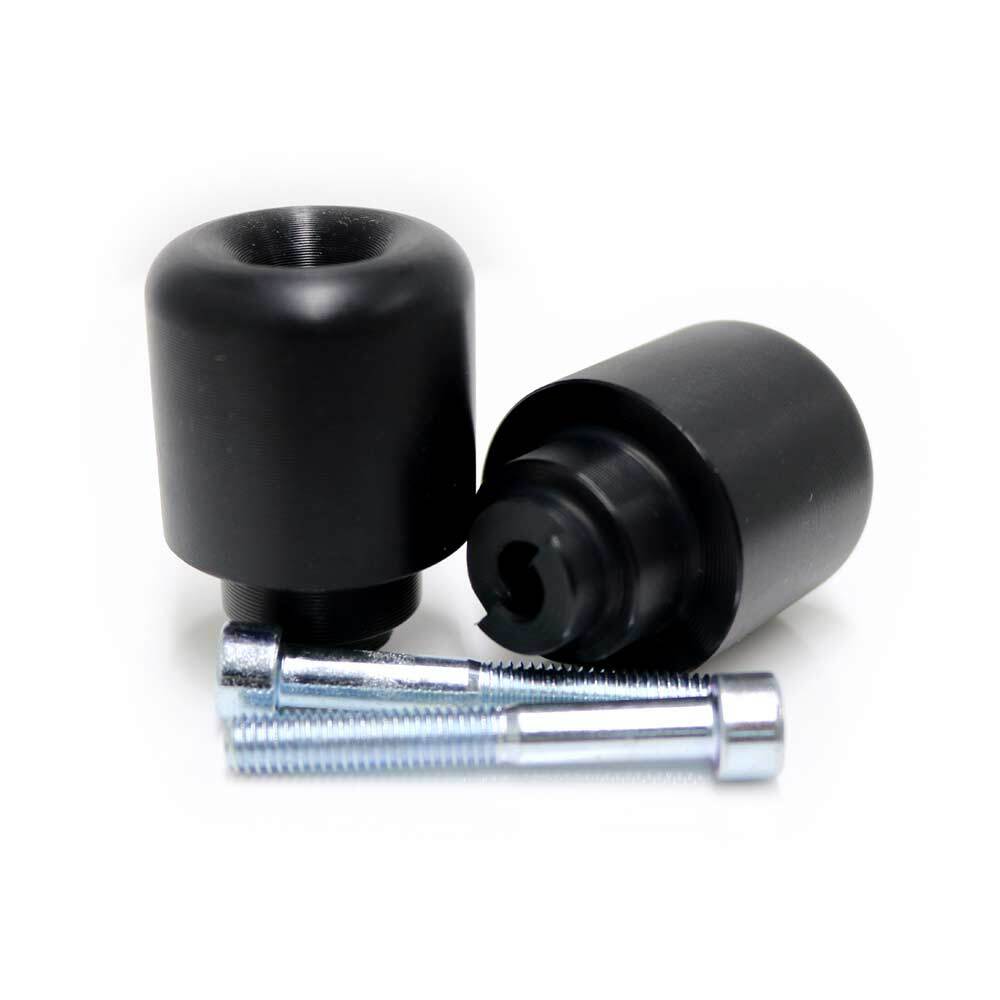 Shogun Bar End Sliders Black • #71-1100