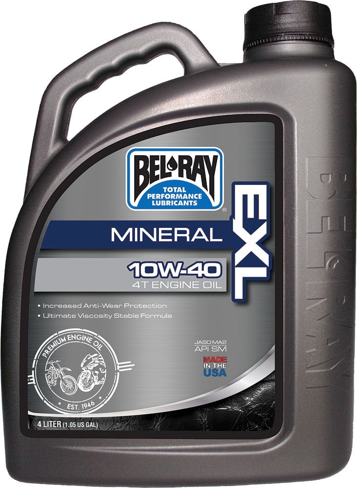 Bel-Ray EXL Mineral 4T Engine Oil