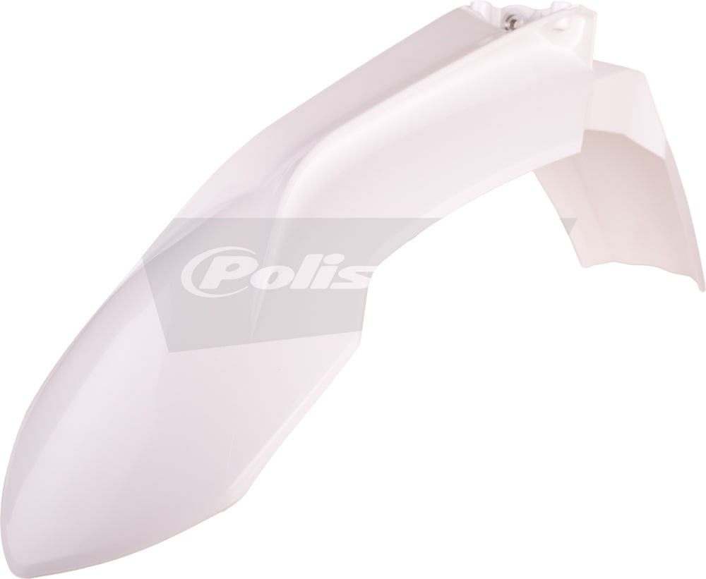 Polisport Front Fender White • #64-5003