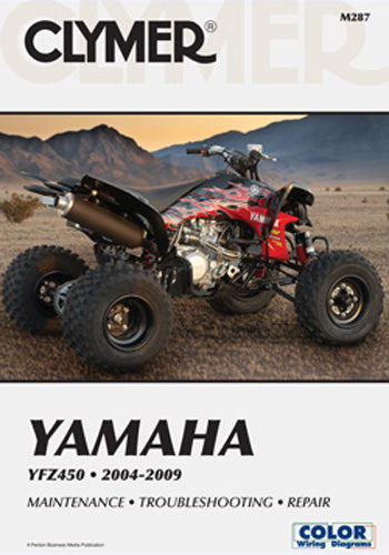 Clymer Repair Manual Yam Yfz450