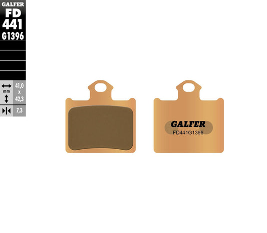 Galfer Brake Pads Sintered Fd441G1396