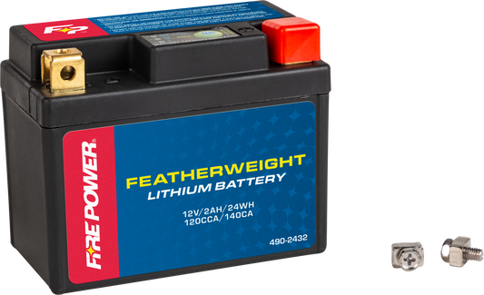 Fire Power Featherweight Lithium Battery 120 Cca 12V/24Wh • #490-2432