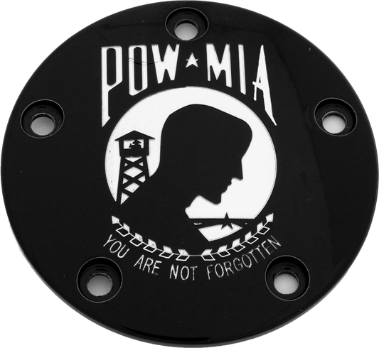 Custom Engraving Tc Timer Cover Pow-Mia Black