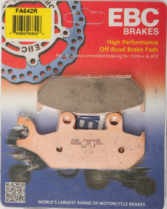 Ebc Brake Pads Fa642R Sintered R Series