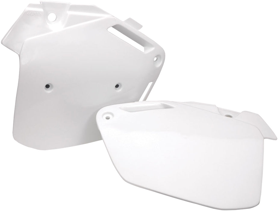 Acerbis Side Panels White • #1590-6006