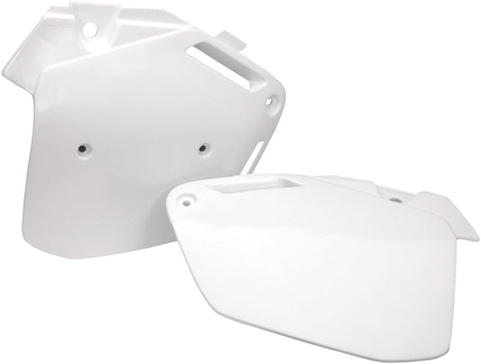 Acerbis Side Panels White • #1590-6006