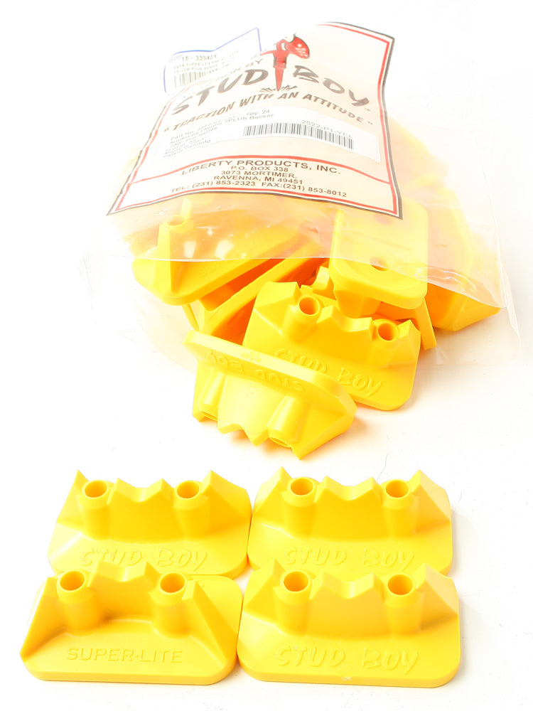 Stud Boy Super-Lite Pro Series Double Backers .75" 24/Pk Yellow