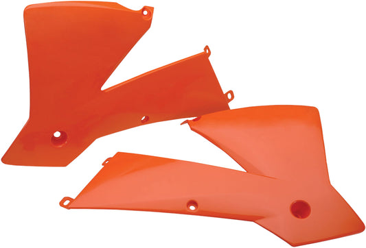Acerbis Radiator Shrouds Orange • #1591-9384