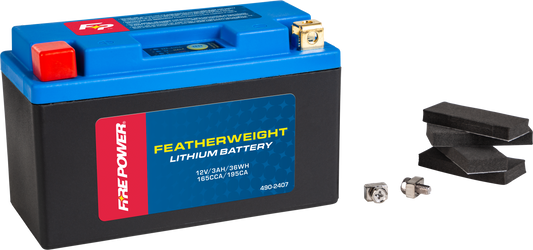 Fire Power Featherweight Lithium Battery 165 Cca 12V/36Wh • #490-2407