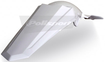 Polisport Rear Fender White • #64-58510