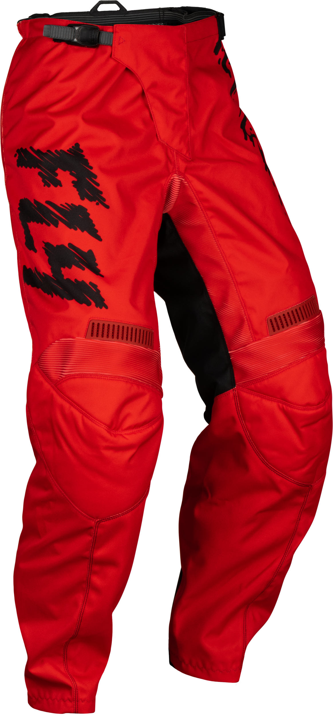 Fly Racing Youth F-16 Pants Red/Black/Grey Sz 18