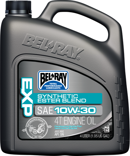 Bel-Ray EXP Semi-Synthetic Ester Blend 4T Engine Oil