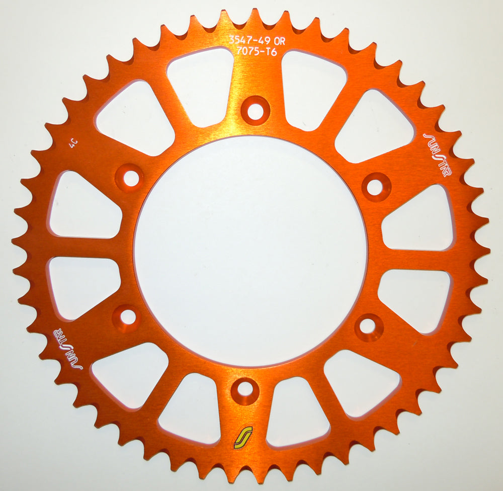 Sunstar Rear Sprocket Aluminum 48T-520 Org Hus/Husq/Ktm