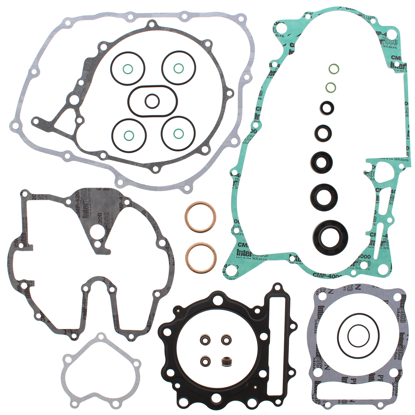 Vertex Complete Gasket Set With Oil Seals • #681-1281