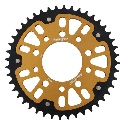 Supersprox Rear Stealth Sprocket Alu/Stl 44T-525 Gld Hon