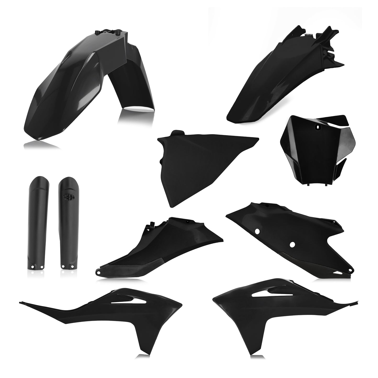 Acerbis Full Plastic Kit Gas/Ktm Black