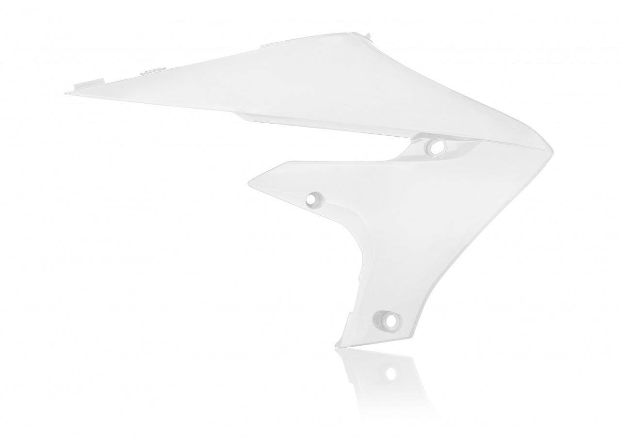 Acerbis Radiator Shrouds White • #26858-70002
