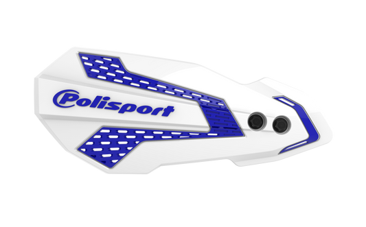 Polisport Mx Flow Handguards White/Blue