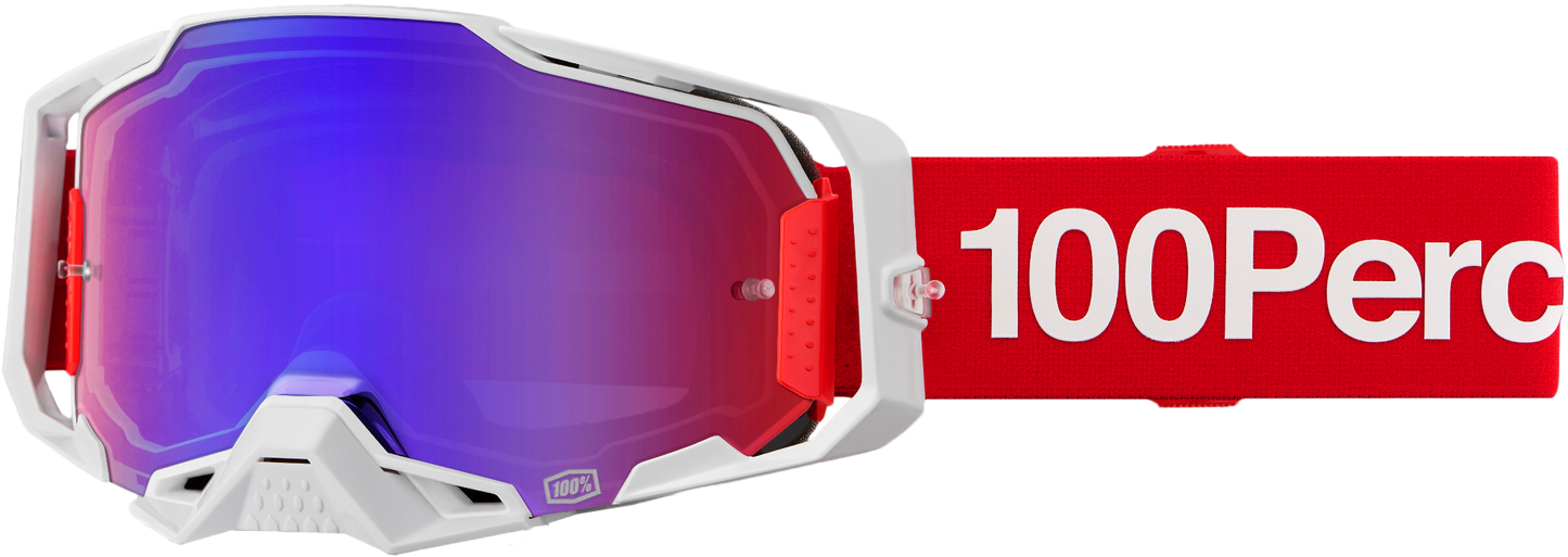 100-Percent Armega Goggle Corbin Mirror Red/Blue Lens