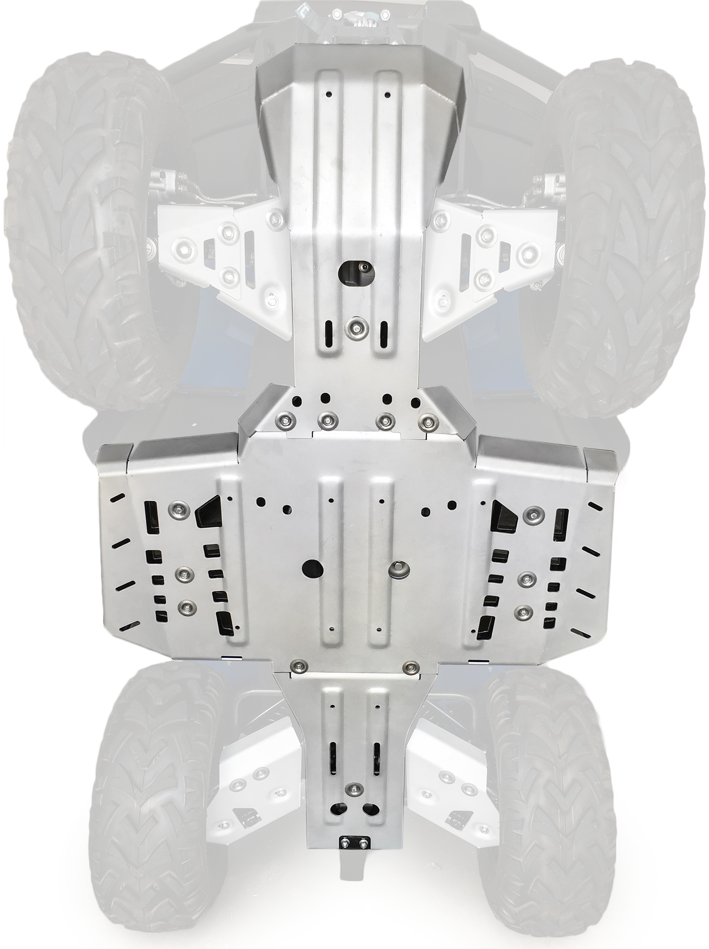 Rival Powersports Usa Central Skid Plate Alloy • #84-2101