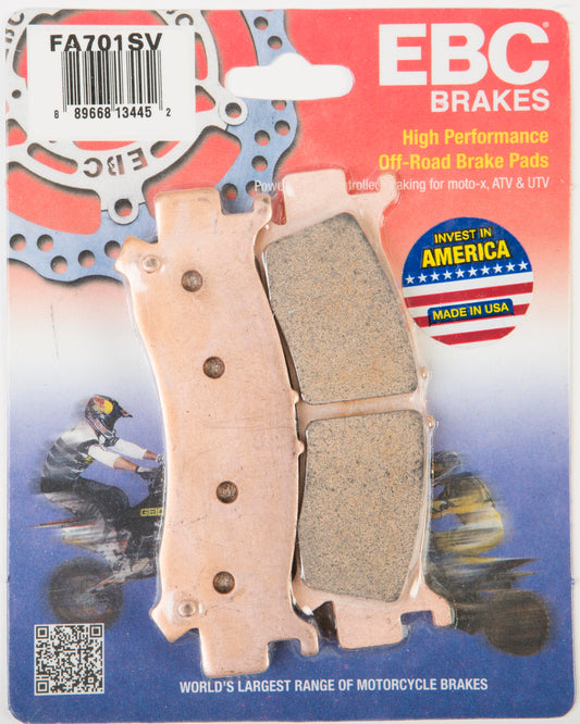 Ebc Brake Pads Fa701Sv Severe Duty Sv Series