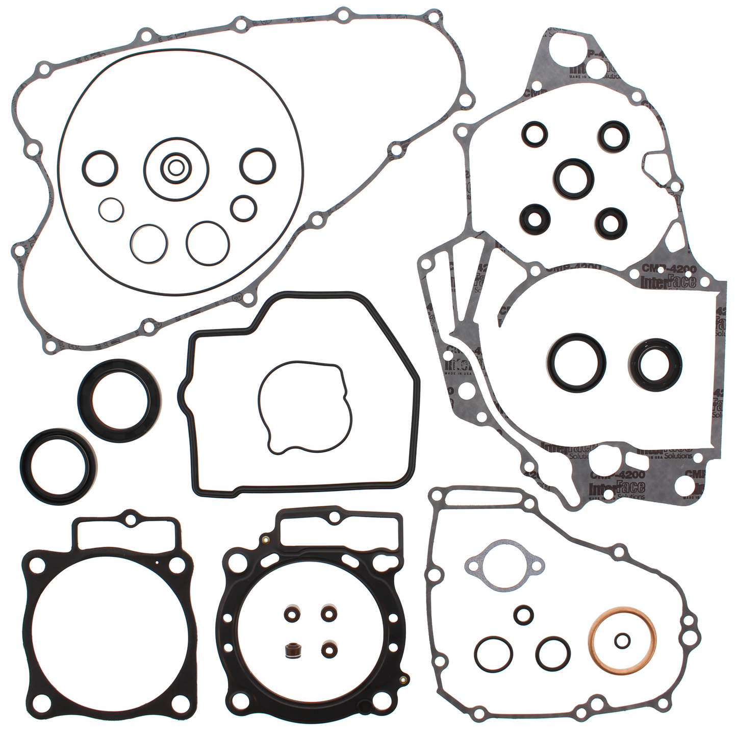 Vertex Complete Gasket Set With Oil Seals • #681-1284