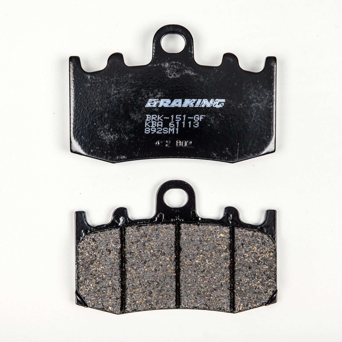 Braking Brake Pad Set Semi-Metallic • #31-892S