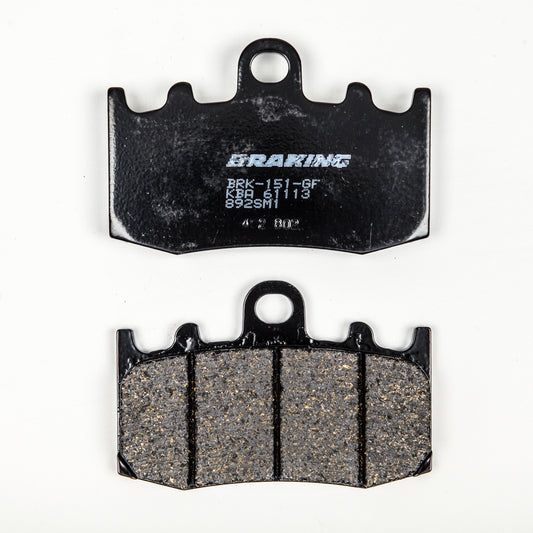 Braking Brake Pad Set Semi-Metallic • #31-892S