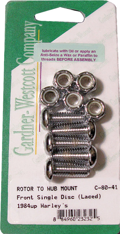 Gardnerwestcott Brake Rotor Bolts