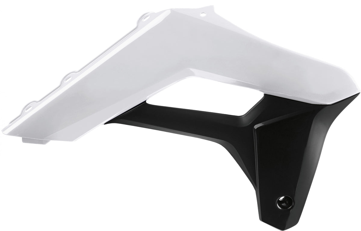 Polisport Radiator Scoops White/Black Sherco