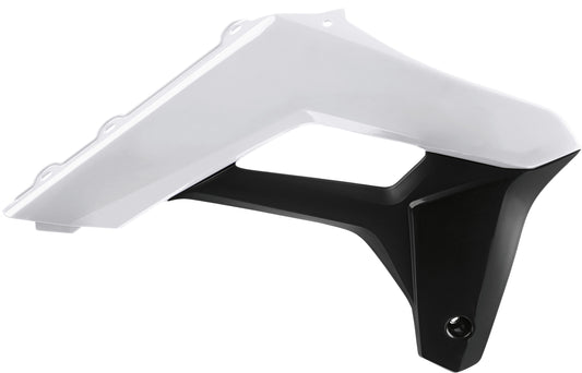 Polisport Radiator Scoops White/Black Sherco