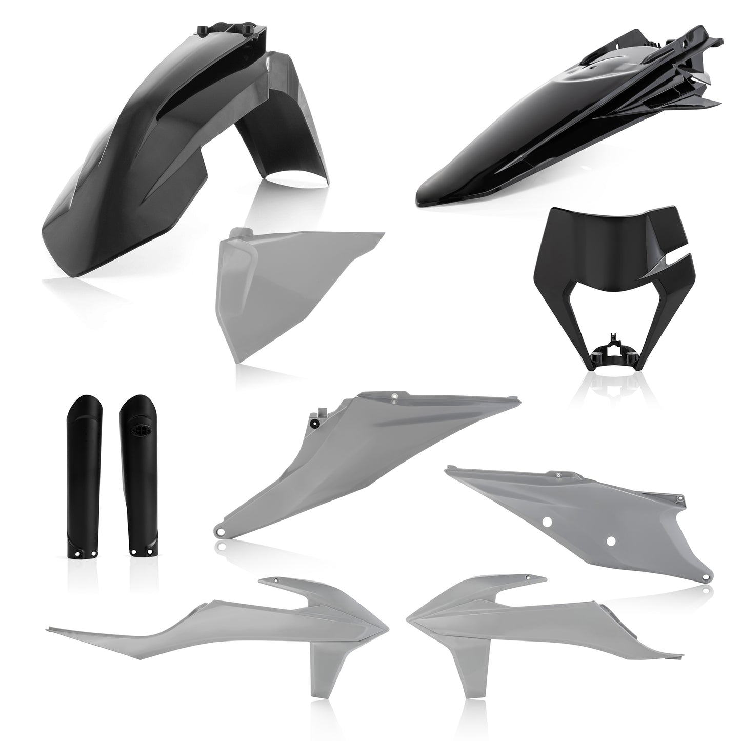 Acerbis Full Plastic Kit Ktm Grey/Black