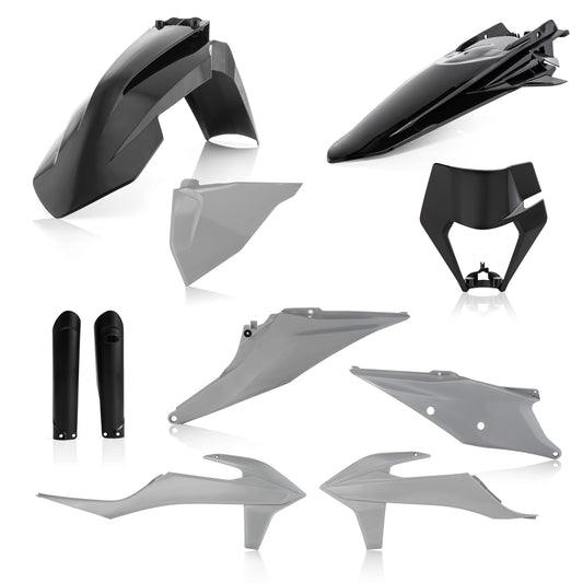 Acerbis Full Plastic Kit Ktm Grey/Black