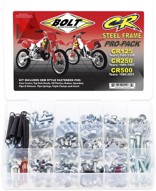 Bolt Pro-Pack Cr Steel Frame Hon