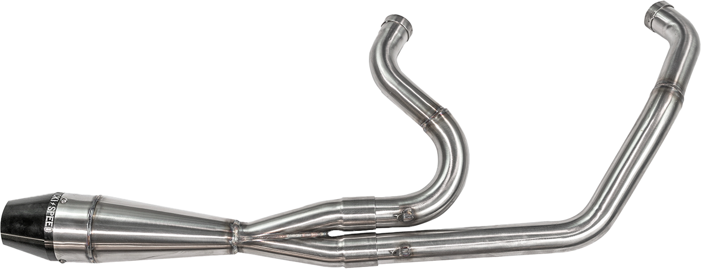 Sawicki 2In1 M8 Softail Shorty Pipe Brushed Ss