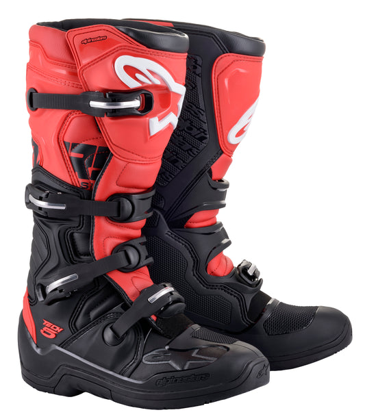 Alpinestars Tech 5 Boots Black/Red Sz 06