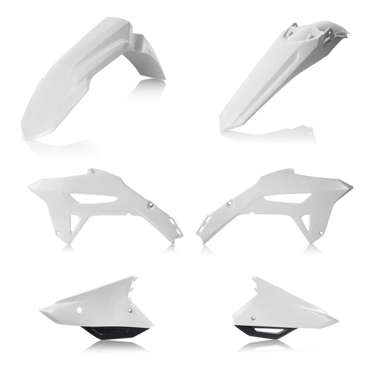 Acerbis Plastic Kit Hon White/Black • #28589-11035