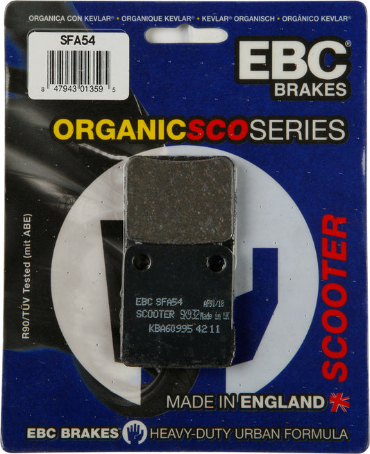 Ebc Brake Pads Sfa54 Organic