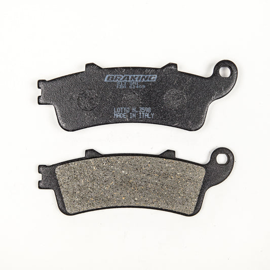 Braking Brake Pad Set Semi-Metallic • #31-813S
