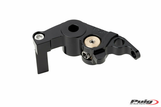 Puig Lever Adapter Brake/Clutch Black • #561-05448BK