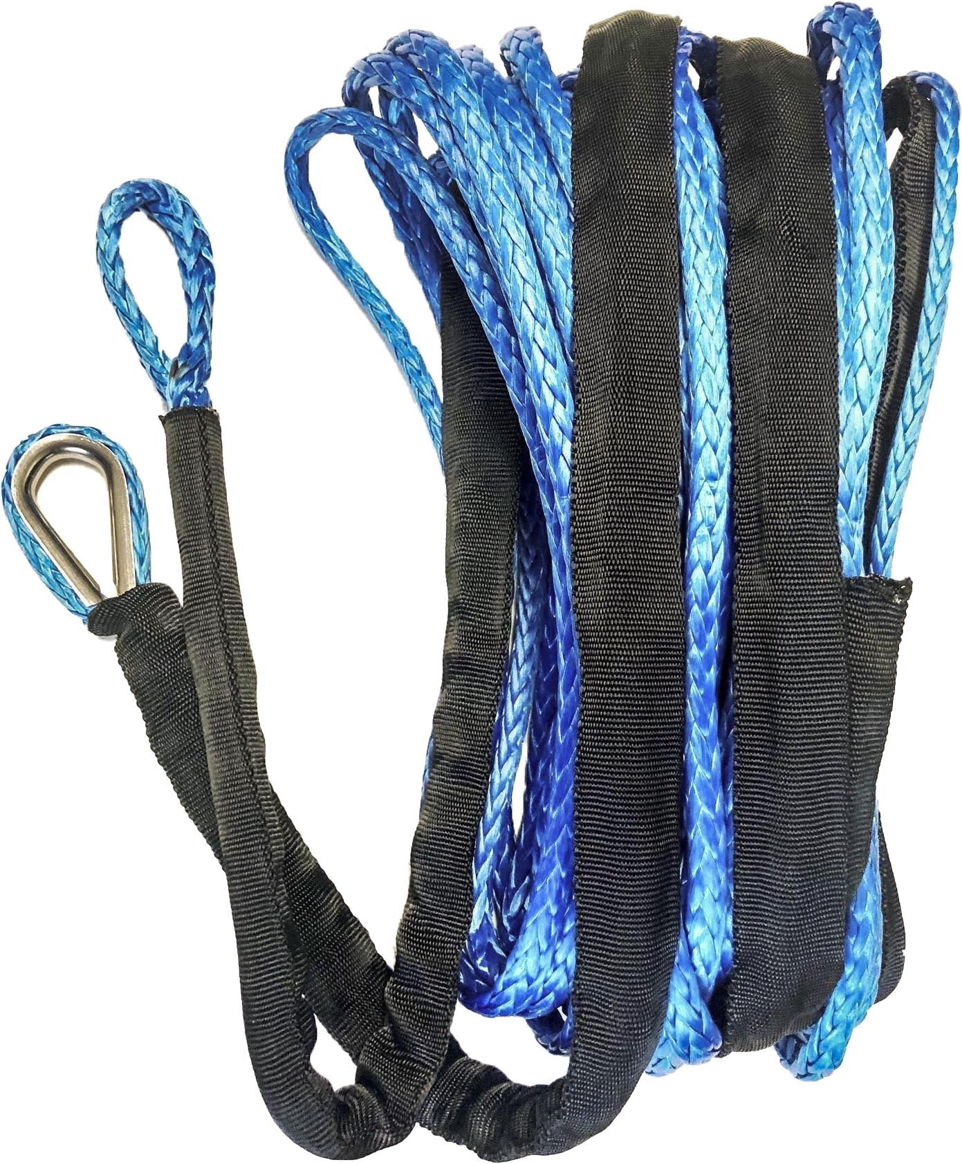 Open Trail Synthetic Winch Rope 3/16" Diameter X 50 Ft. Blue