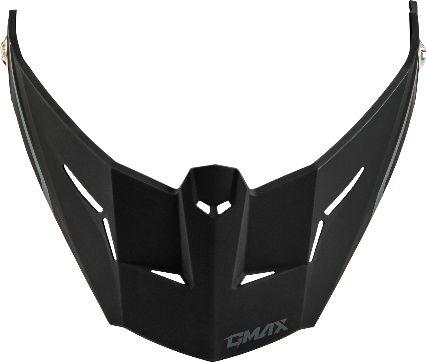 Gmax Md-74 Visor W/Screws Spectre Matte Black/Red