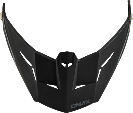 Gmax Md-74 Visor W/Screws Spectre Matte Black/Red