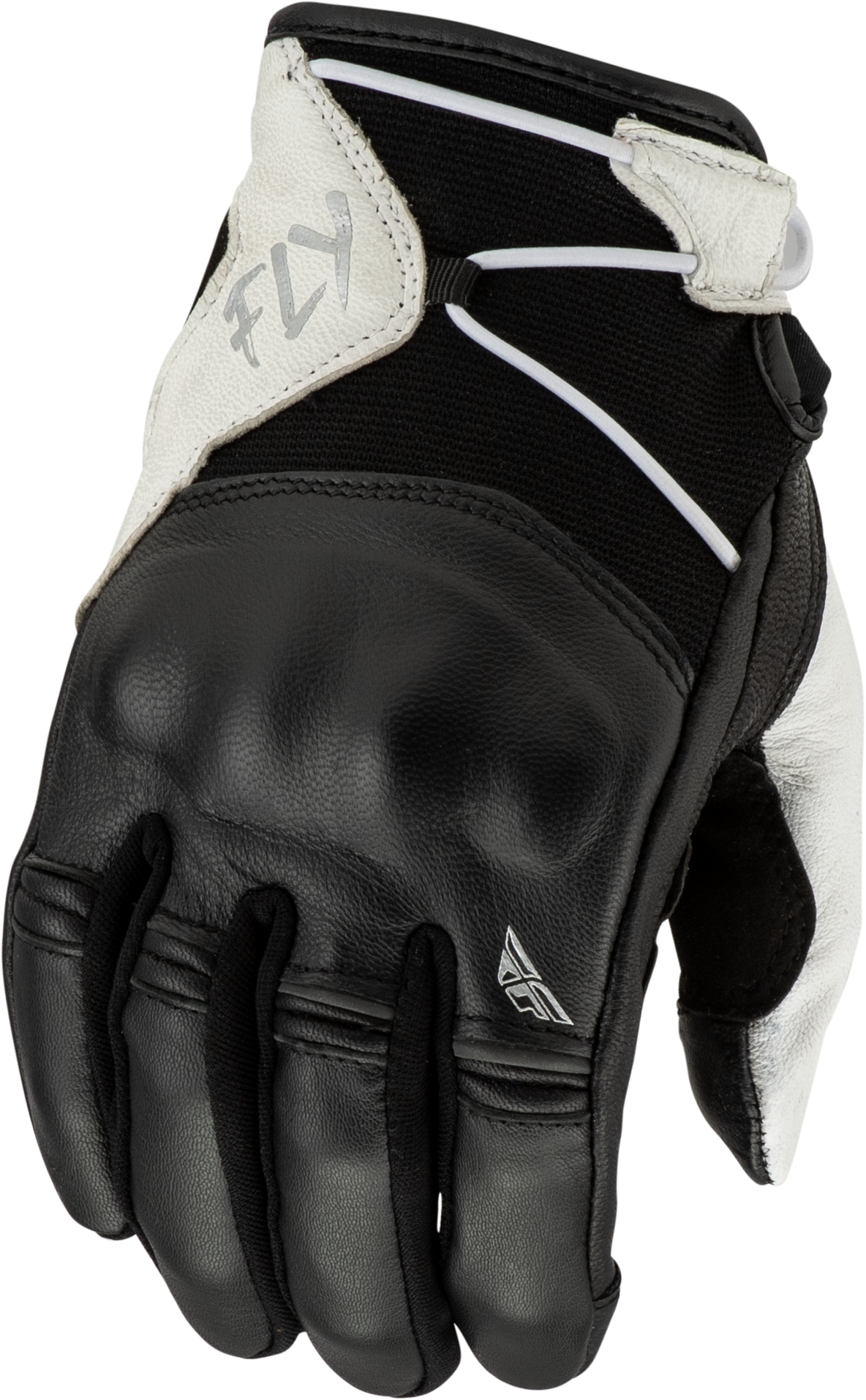 Fly Racing Venus Gloves Black/White 2X