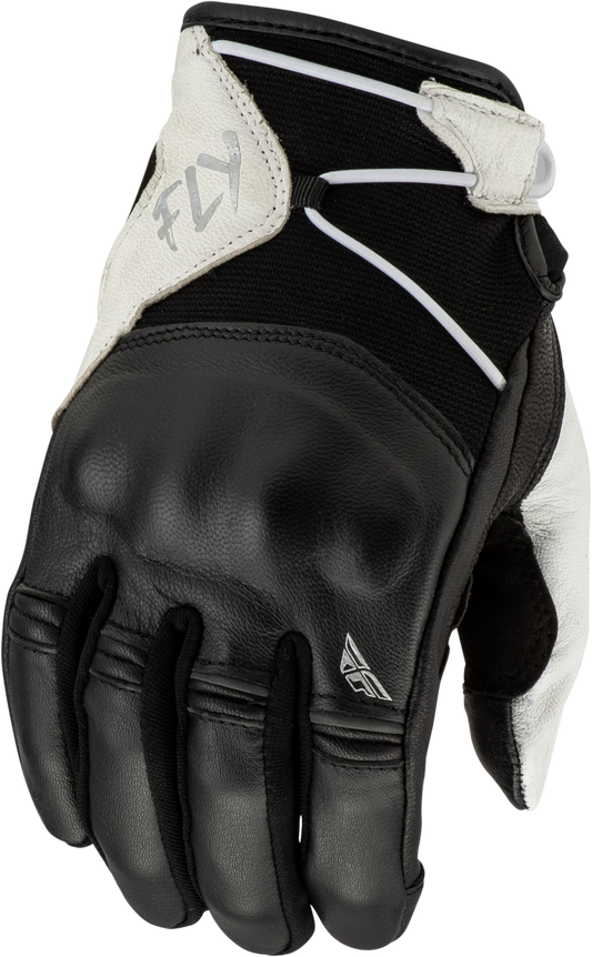 Fly Racing Venus Gloves Black/White 2X