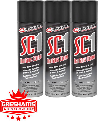 HIGH GLOSS SC1 CLEAR COAT SILICONE SPRAY 17.2 FL OZ- 3 PACK