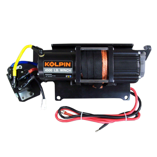 Kolpin Quick Mount Winch Kit 4500 Synthetic Pol