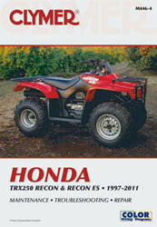 Clymer Repair Manual Hon Trx250 Recon